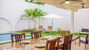Outdoor dining