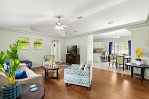 Living Room | Central Air Conditioning & Heating