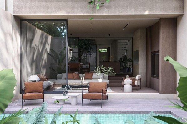 Terraza o patio