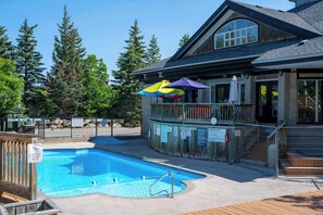 Swimming Pool open in the summer months