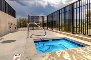 Vacation Rentals in Park City at The Mason at Stillwater 3053: One of Three Hot Tubs Open All Year