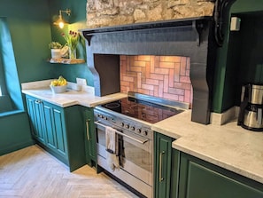 Recently redecorated kitchen