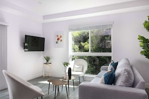 "Elegant living space for your downtime."