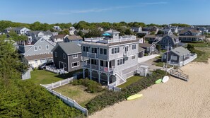 beach view of home and neighborhood