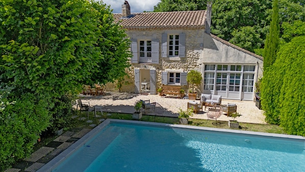View of the house - Mas la Thèbaïde