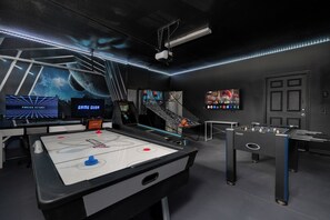 Gameroom 1
Arcade Basketball 
Air Hockey
Roll NScore
Video Games
Foosball
More