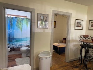View from kitchen
