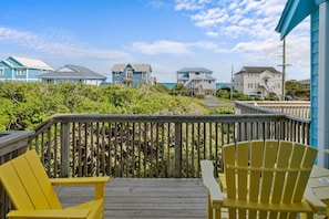 Beautiful views of the ocean and shore