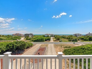 Take in Gorgeous Views from the Deck right off the Top-Level Living Area!