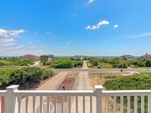 Take in Gorgeous Views from the Deck right off the Top-Level Living Area!