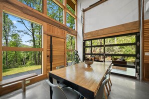 Living Area Opens to the Patio