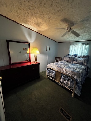 Bedroom 2 with Queen size bed.