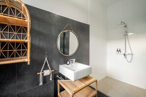 Spa-style ensuite bathroom with premium toiletries