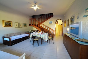 Living and dining room
