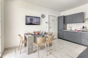 Living and dining room