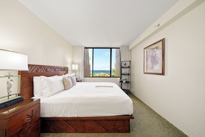 Kaanapali Shores 529 Wake up to natural light and sweeping sea views from your comfortable bed