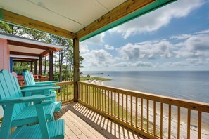 Balcony | Beachfront View | Access From Living Room