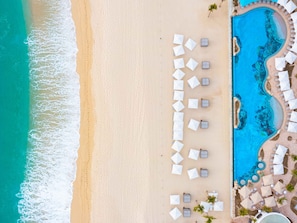 Aerial View of the Beach
