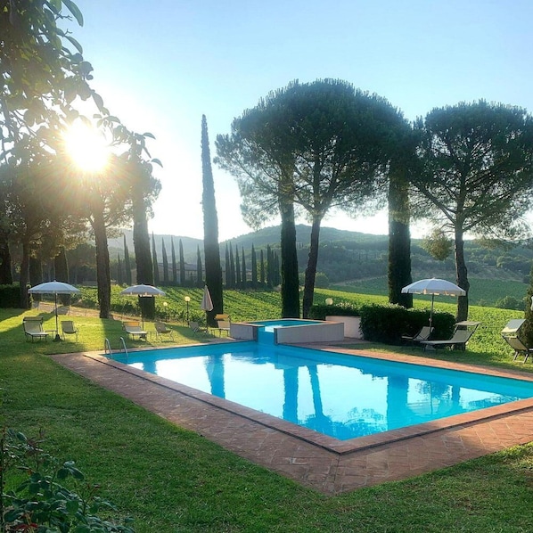 Autumn, Building Exterior, Pool, Spring, Summer