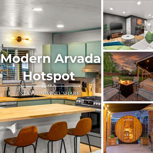 Modern Arvada Suite | Sauna & Games