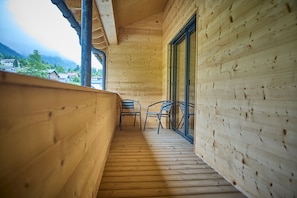 Uitzicht vanaf balkon