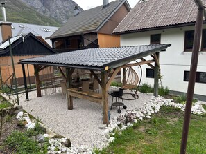 Sitting area outside