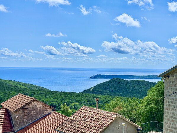 Vue depuis l’hébergement