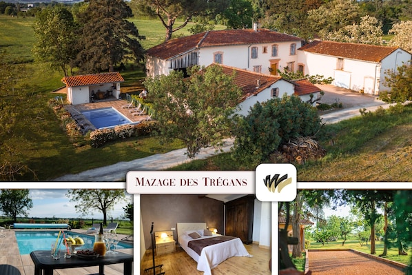 Holidays at Mazage des Trégans - Heated pool