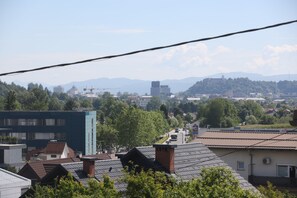 Stadsutsikt från boendet