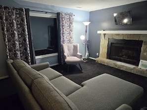 Living Room with Smart TV
