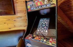 Enjoy hours of fun with classic arcade games.