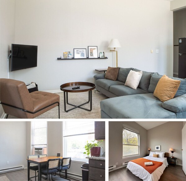 Spacious living room