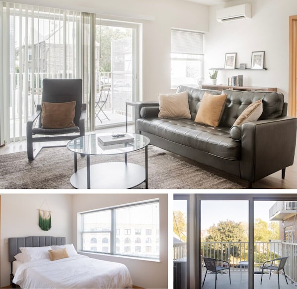 Spacious living room