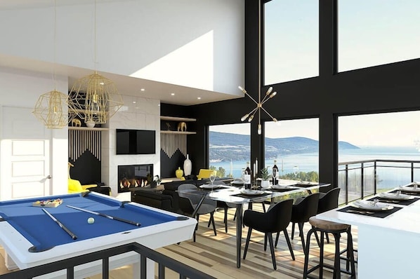 Living room with a view!