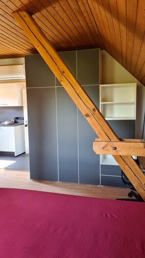 a large closet to store your belongings during your stay
