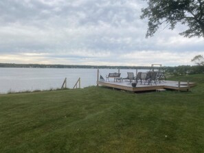 Deck and Lake View 
