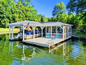 Your Private Waterfront Escape – Swim, lounge, launch, or simply soak it all in—this dock is where lake life begins.