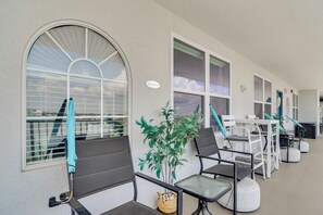 Viewing Deck | Canal Views | Great for Spotting Dolphins & Pelicans