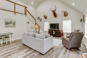 Living Room | 1st Floor | Central A/C & Heating