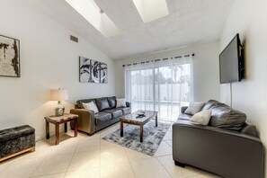 Living Area | 2 Sleeper Sofas | Flat-Screen TV