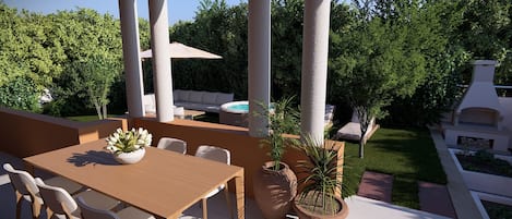 Outdoor dining