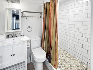 Stand-up shower only