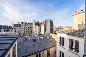 Vue depuis lâhĂ©bergement