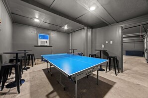 Game Room: Game On! Unwind with Friends in the Ultimate Entertainment Lounge—Fun Starts Here!