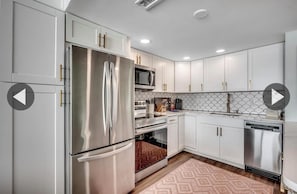 Fully stocked kitchen!