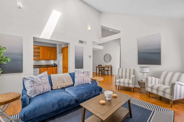 A spacious and inviting living room to relax and unwind.