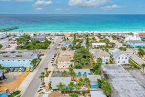 Aerial - Short Walk to the Beach!