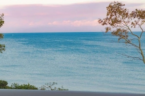Vue sur la plage/l’océan