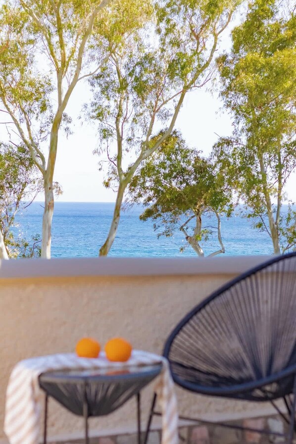 Unwind with a glass of wine on the balcony, enjoying the great views