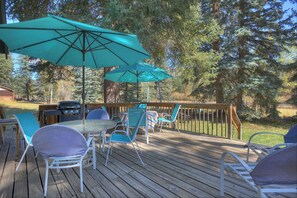 Deck with Seating and Grill